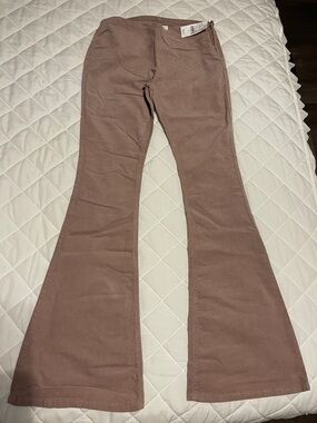 PacSun Mauve Boot Cut Corduroy Pants